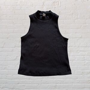 💕 🆕 Old Navy mockneck ribbed sleeveless cropped tank top